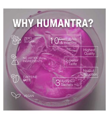 Humantra Lychee Electrolyte Powder Sachets 3s