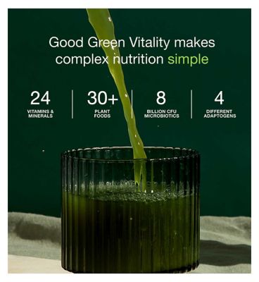 NUZEST Good Green Vitality Multinutrient Greens Powder 10g 5s