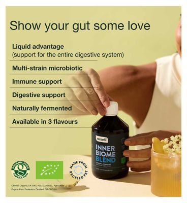 NUZEST Inner Biome Blend Berry Drink 500ml