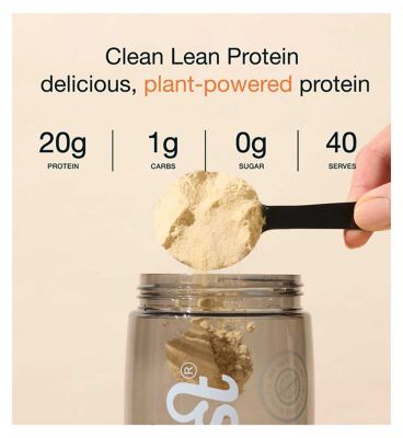 NUZEST Clean Lean Protein Premium European Pea Protein Powder Smooth Vanilla 1kg