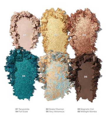 Morphe Python Code 6 Pan Eyeshadow Palette 7.5g