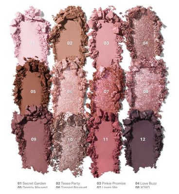 Morphe Rose Frequency 12 Pan Eyeshadow Palette 15g