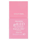 Nails. Inc GelLED Gel Colour Polish Pink Chiffon Candy Pink 10ml