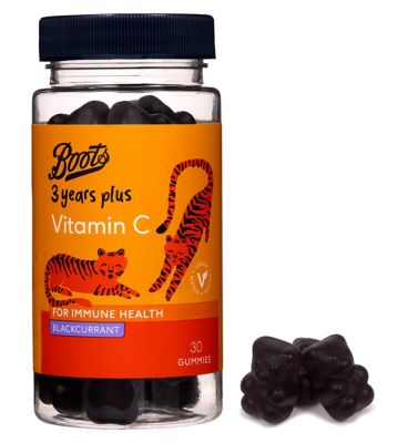Boots 3 Years Plus Vitamin C Gummies 30s