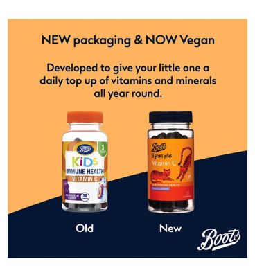 Boots 3 Years Plus Vitamin C Gummies 30s