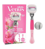 Gillette Venus Pro ComfortGlide Pomegranate Scented Tropical Women’s Razor 1 Refills<br/>