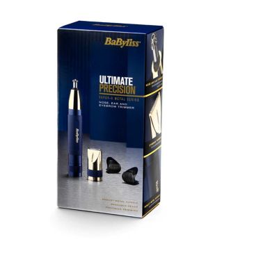 Babyliss Super-x Metal Series Nose Ear and Eyebrow Trimmer