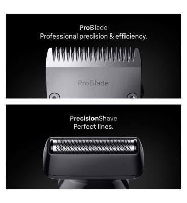 Braun All-in-One Series 7, 13in1 Grooming Kit, ProBlade, AutoSense, AIO7560, Grey