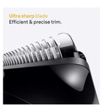 Braun Beard Trimmer Series 5, +2 Styling Tools, 20 Lengths, Sharp Blade, BT5500, Black