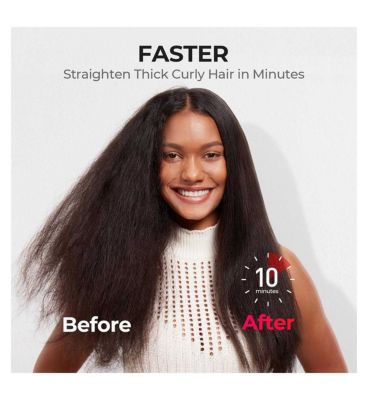 TYMO Ionic Plus Hair Straightening Brush - Pink
