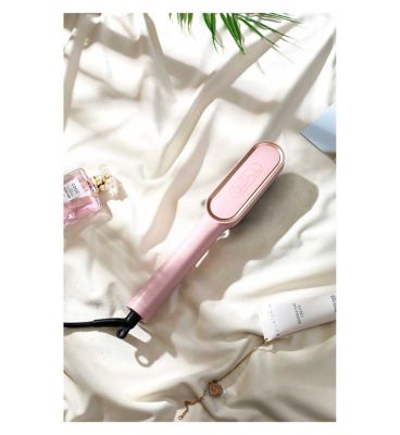 TYMO Ring Hair Straightening Comb - Pink