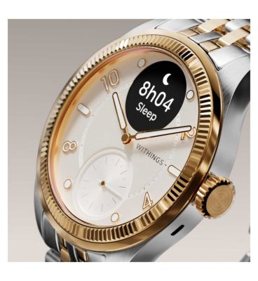 Withings Scanwatch Nova Brilliant Smartwatch - Gold
