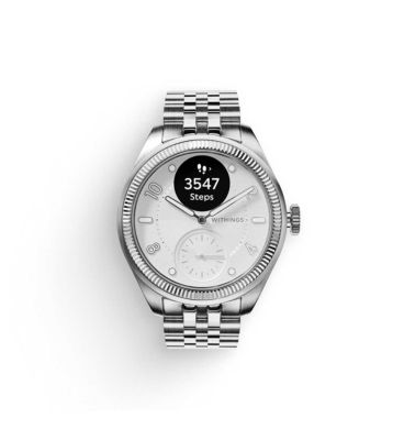 Withings Scanwatch Nova Brilliant Smartwatch - Silver