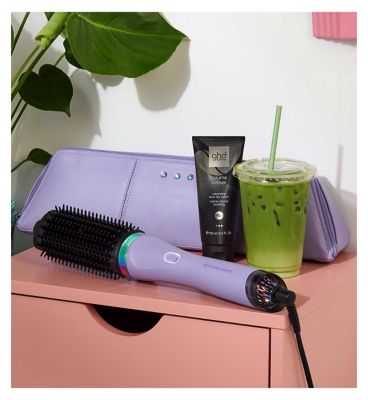 ghd Duet Blowdry Limited Edition Hair Dryer Brush in Galactic Lilac