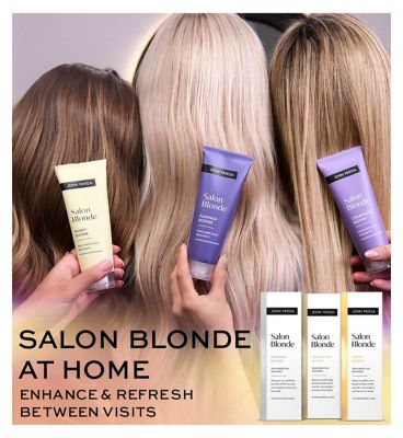 John Frieda Salon Blonde Tone Perfecting Hair Treatment Platinum 120ml