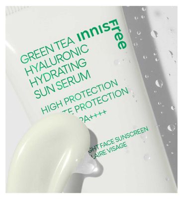 Innisfree Green Tea Hyaluronic Hydrating Sun Serum Spf50 50ml