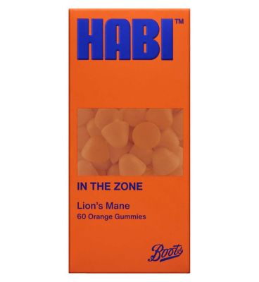 Habi In the Zone Lion’s Mane Gummies 60s
