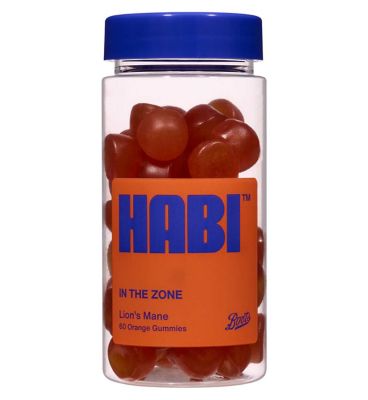 Habi In the Zone Lion’s Mane Gummies 60s