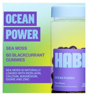 Habi Ocean Power  Sea Moss Gummies 60s