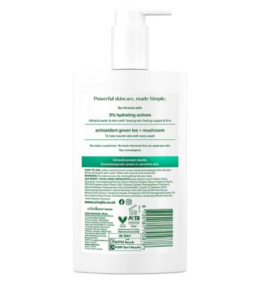 Simple Age Resist+ Cleanser 240ml