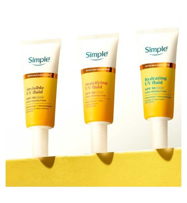 Simple Glow+ SPF50 Hydrating UV Fluid 40ml