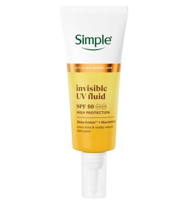 Simple Glow+ SPF50 Invisible UV Fluid 40ml
