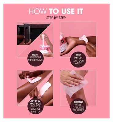 Nad's Strawberries & Cream Waxing Dots 200g