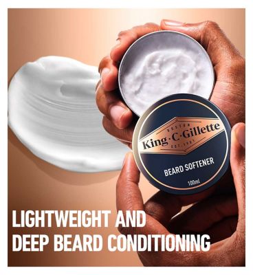 King C Gillette Beard Thickener & Beard Balm Bundle