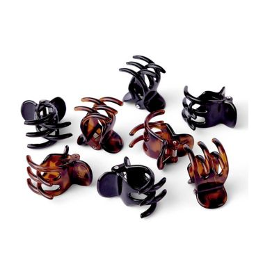 Boots Mixed Black Tortoise Jaw Clips Small 8s