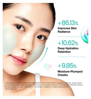 Anua PDRN 100 Hyaluronic Acid Glow Pads 180ml