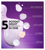 Olay Super Sérum Night Repair 5-in-1 Benefits, Hydrating Face Serum 30ml. Pro-Vitamin B5