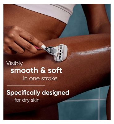 Gillette Venus Pro ComfortGlide Pomegranate Scented Tropical Women’s Blades 3 Refills