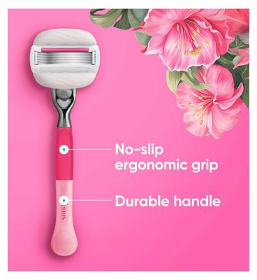Gillette Venus Pro ComfortGlide Pomegranate Scented Tropical Women’s Blades 3 Refills