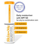 Skin + Me Daily Moisturiser With SPF50 For Oily To Combination Skin 24ml