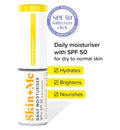 Skin + Me Daily Moisturiser with SPF50 for Dry to Normal Skin 24ml