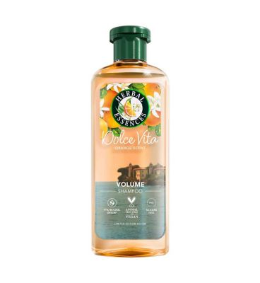 Herbal Essences Orange Scent Volume Shampoo 350ml for Fine Hair, Limited Edition, Silicone Free