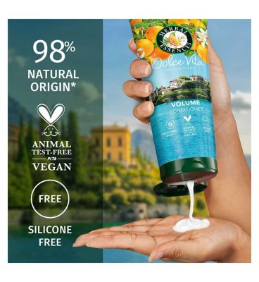 Herbal Essences Orange Scent Volume Conditioner 250ml for Fine Hair, Limited Edition, Silicone Free
