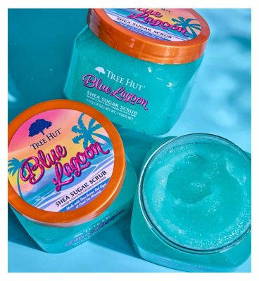 Tree Hut Shea Sugar Body Scrub Blue Lagoon 510g
