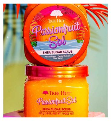 Tree Hut Shea Sugar Body Scrub Passionfruit Sol 510g
