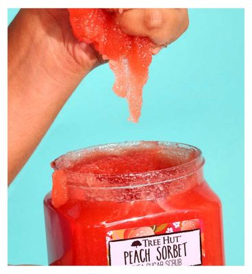Tree Hut Shea Sugar Body Scrub Peach Sorbet 510g