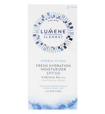 Lumene Nordic Hydra Fresh Hydration Moisturiser spf50 50ml