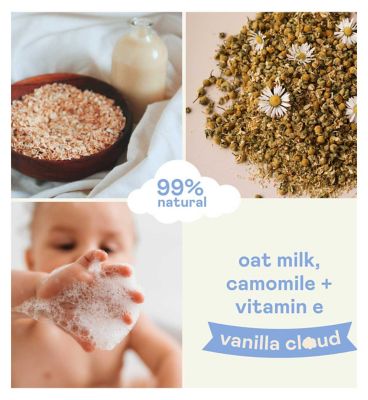 Nala's Baby Bubble Bath Vanilla Cloud 200ml