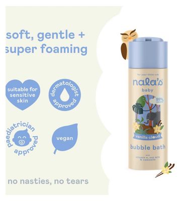 Nala's Baby Bubble Bath Vanilla Cloud 200ml