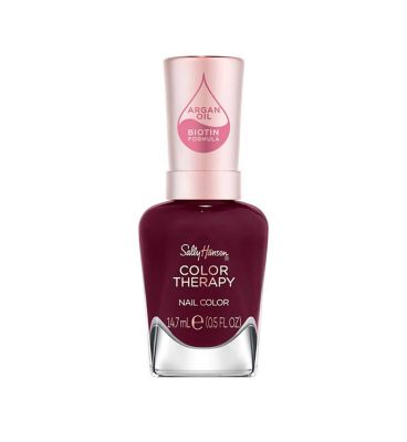 Sally Hansen Color Therapy Nail Polish - 374 - Wine Not, 14.7ml