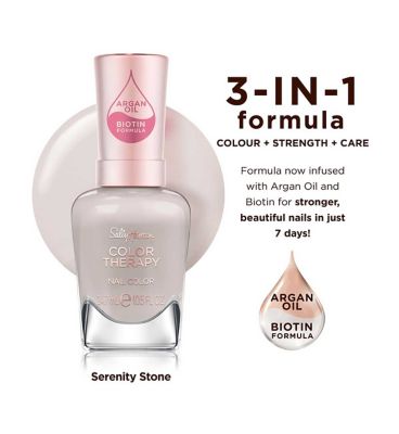 Sally Hansen Color Therapy Nail Polish - 144 - Serenity&nbsp;Stone, 14.7ml