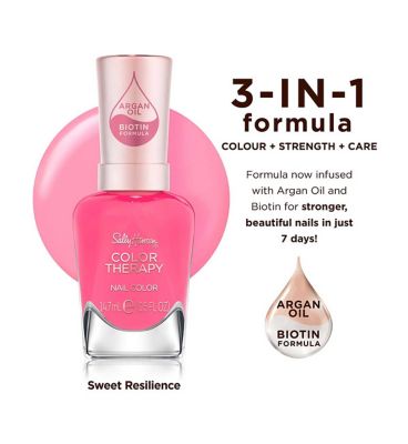 Sally Hansen Color Therapy Nail Polish - 246 - Sweet Resilience, 14.7ml