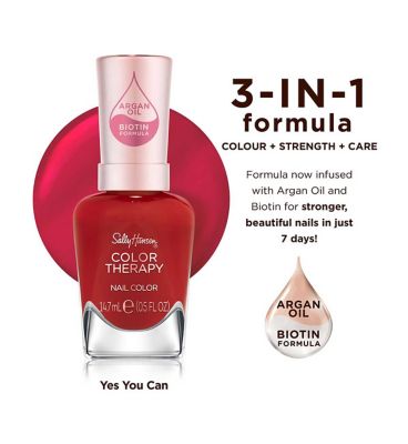 Sally Hansen Color Therapy Nail Polish - 350 - Yes&nbsp;You Can, 14.7ml