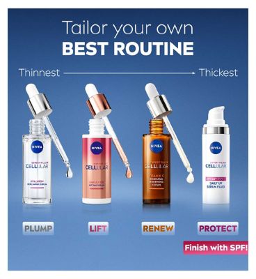 NIVEA Cellular Expert Filler Vitamin C Radiance Renewing Face Serum 30ml<br/>