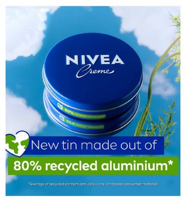 NIVEA Crème Moisturiser for Face Hand & Body Tin 250ml