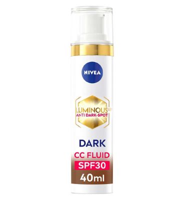 NIVEA Luminous630 CC Face Fluid 3in1 Dark SPF30 40ml